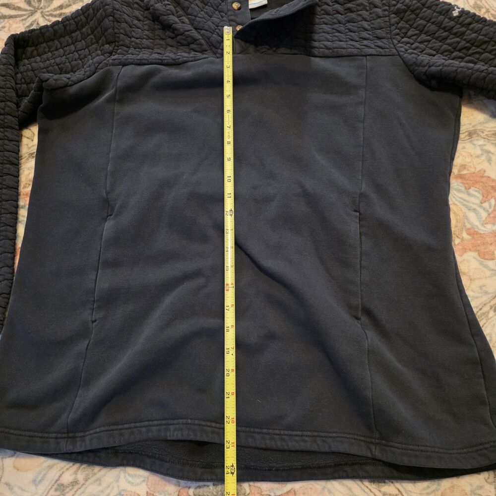 Columbia Quilted Button Neck Pullover Sweatshirt … - image 7